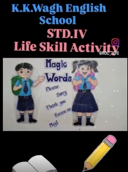 Life Skill Activity Std 4- Magic Words