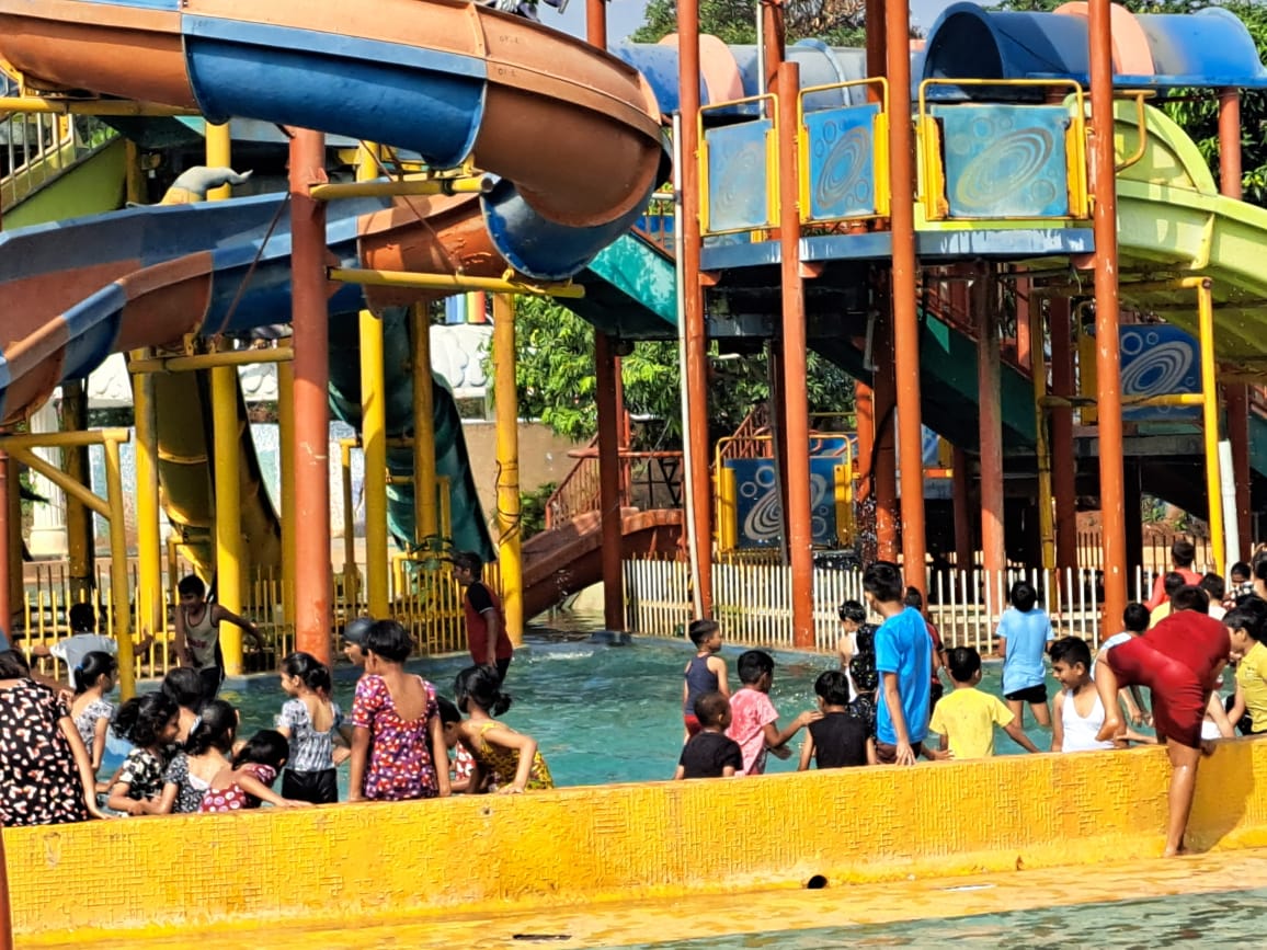 Picninc of Std 3 & 4 at Shubham Water Park